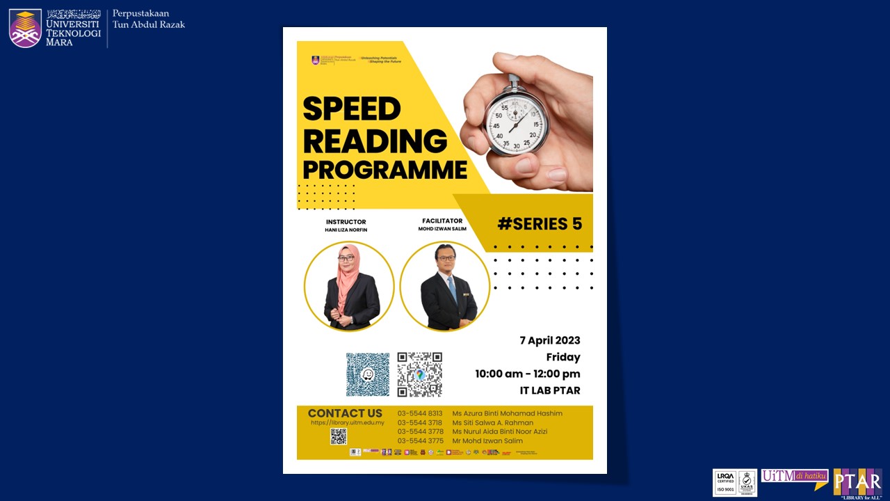 PROGRAM SPEED READING