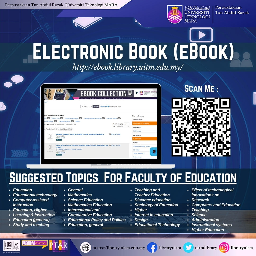 Discover our eResources on Faculty of Education eBook